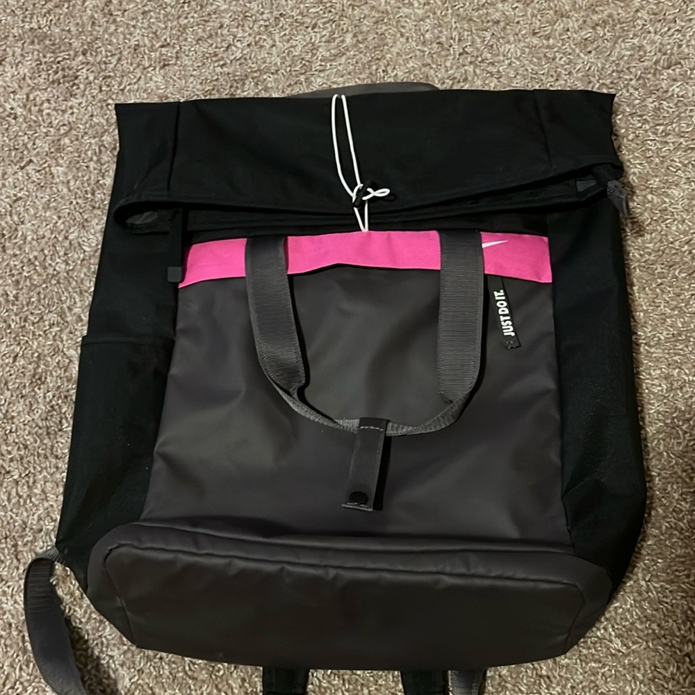 Nike tote backpack